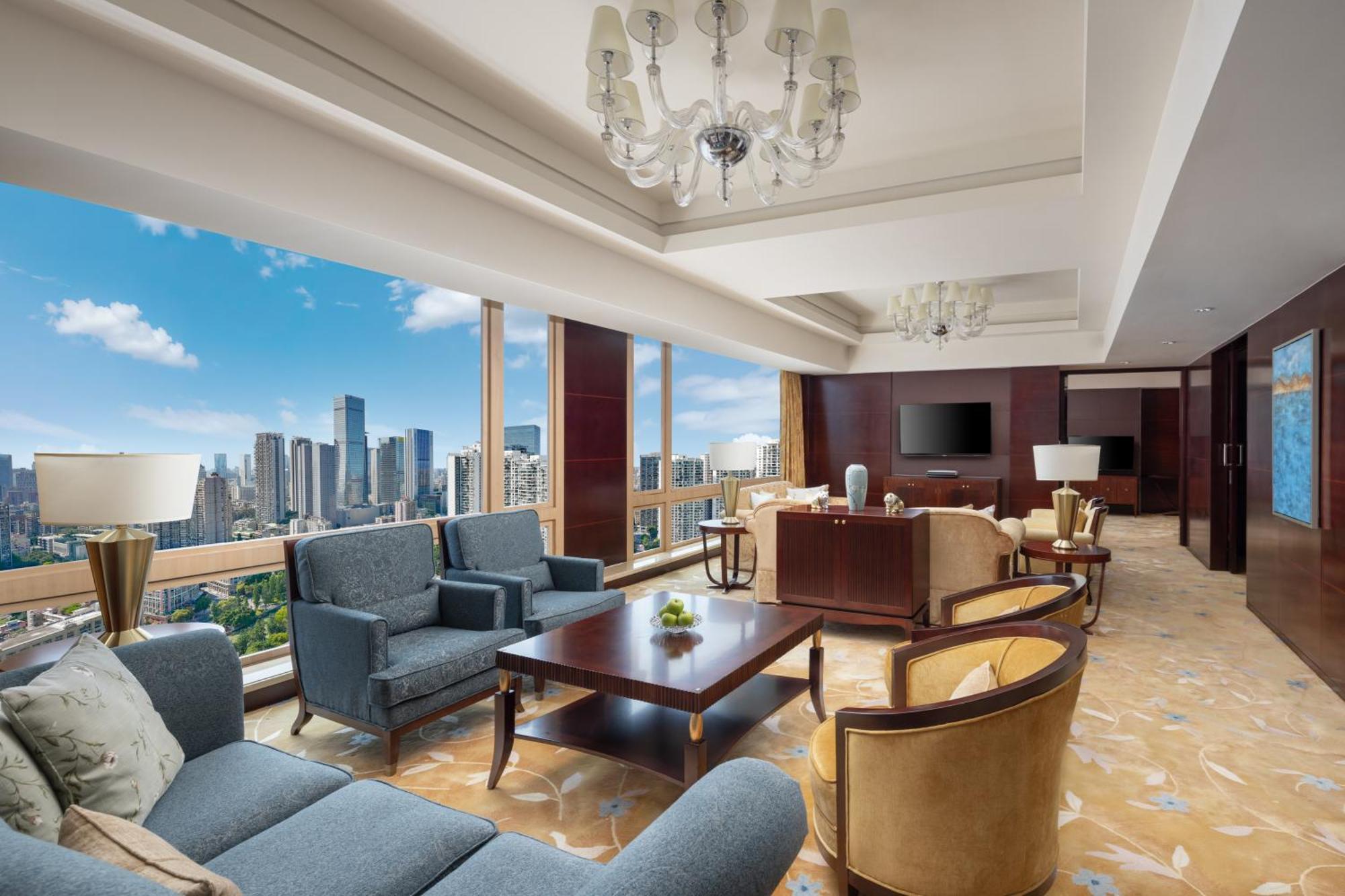 Shangri-La Чэнду Экстерьер фото