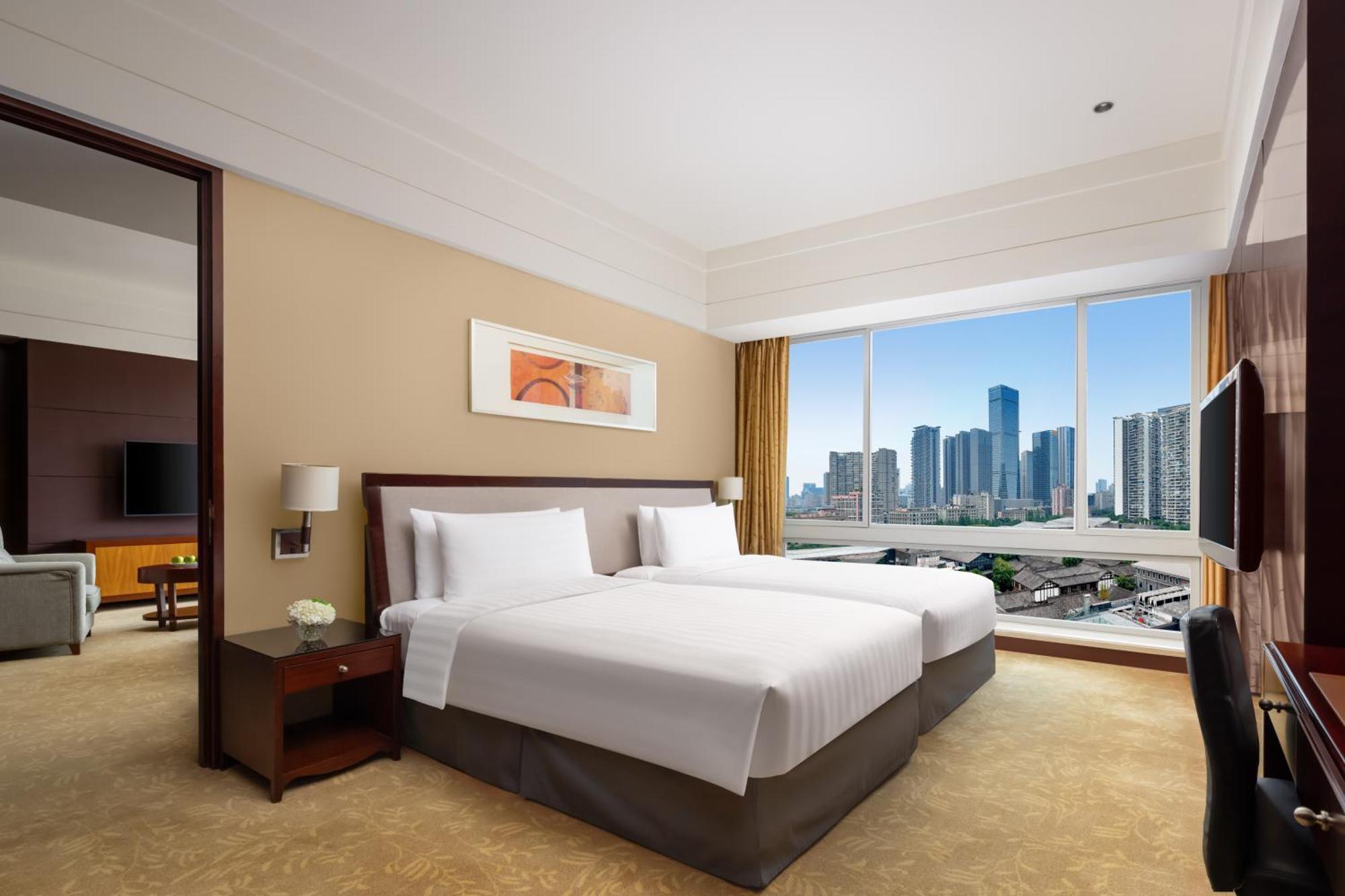 Shangri-La Чэнду Экстерьер фото