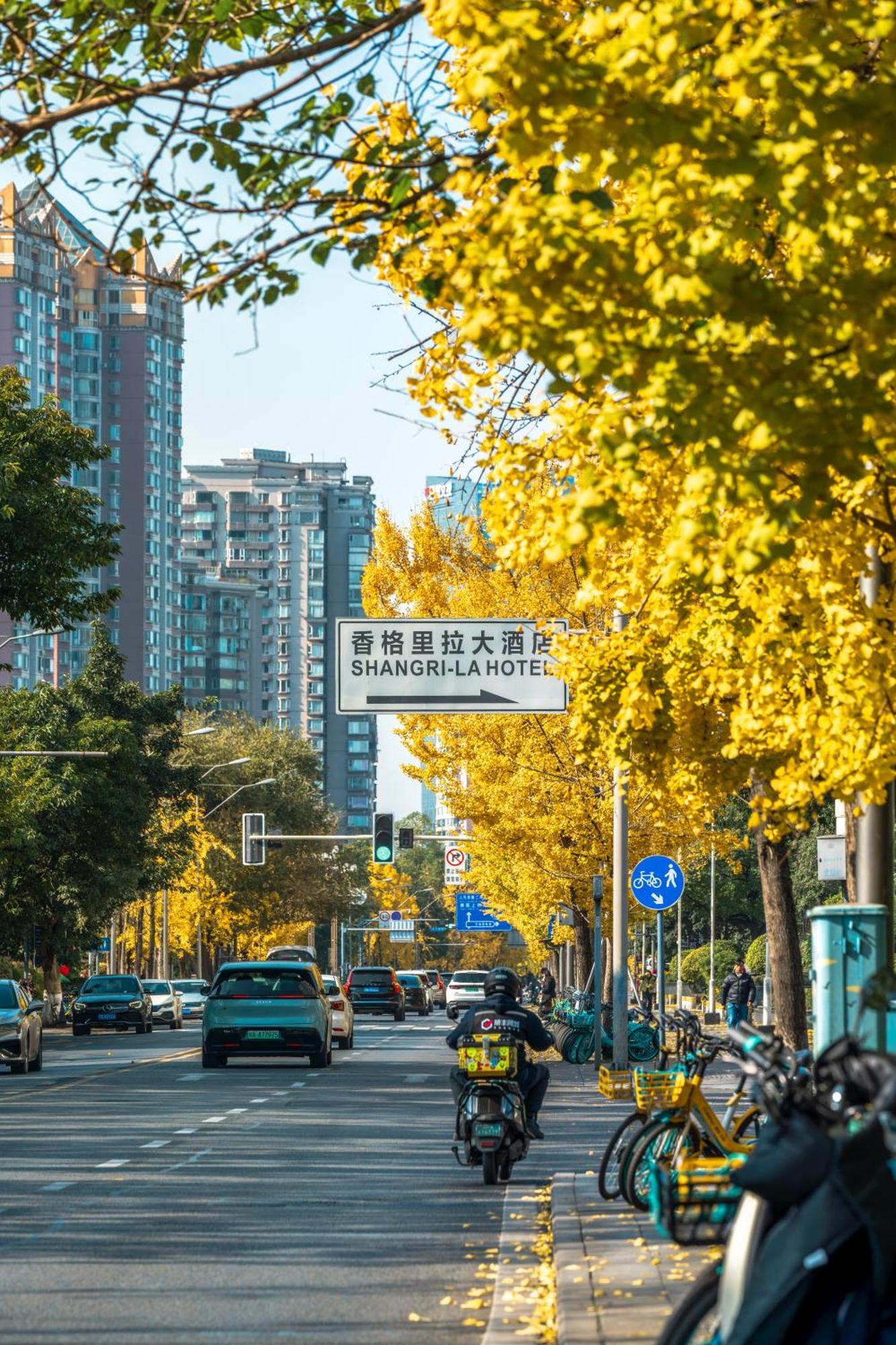 Shangri-La Чэнду Экстерьер фото